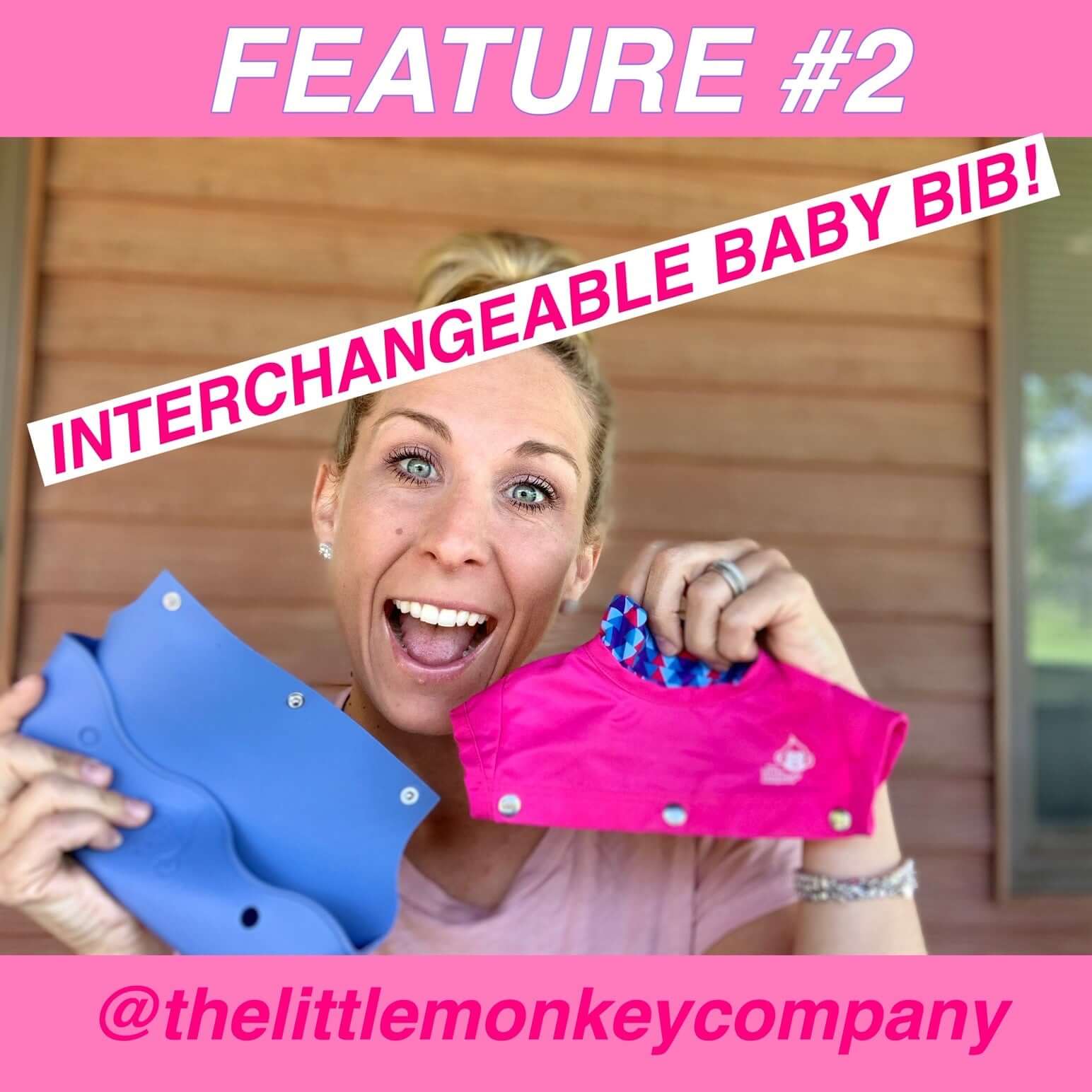 Feature #2 of our baby bibs!