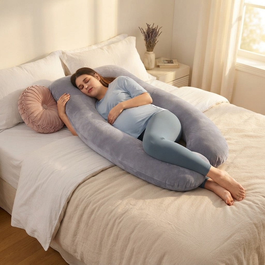 Momcozy U Shaped Pregnancy Pillow