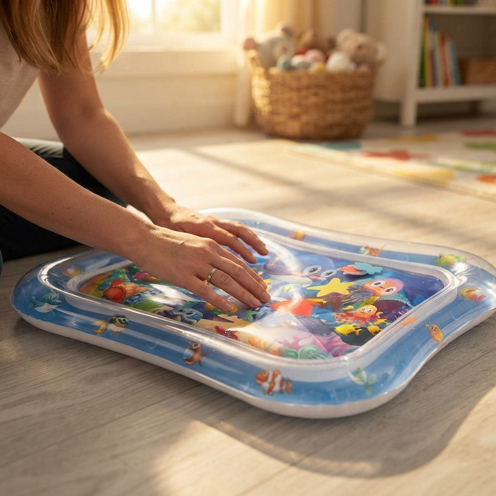 Infinno Inflatable Tummy Time Water Mat