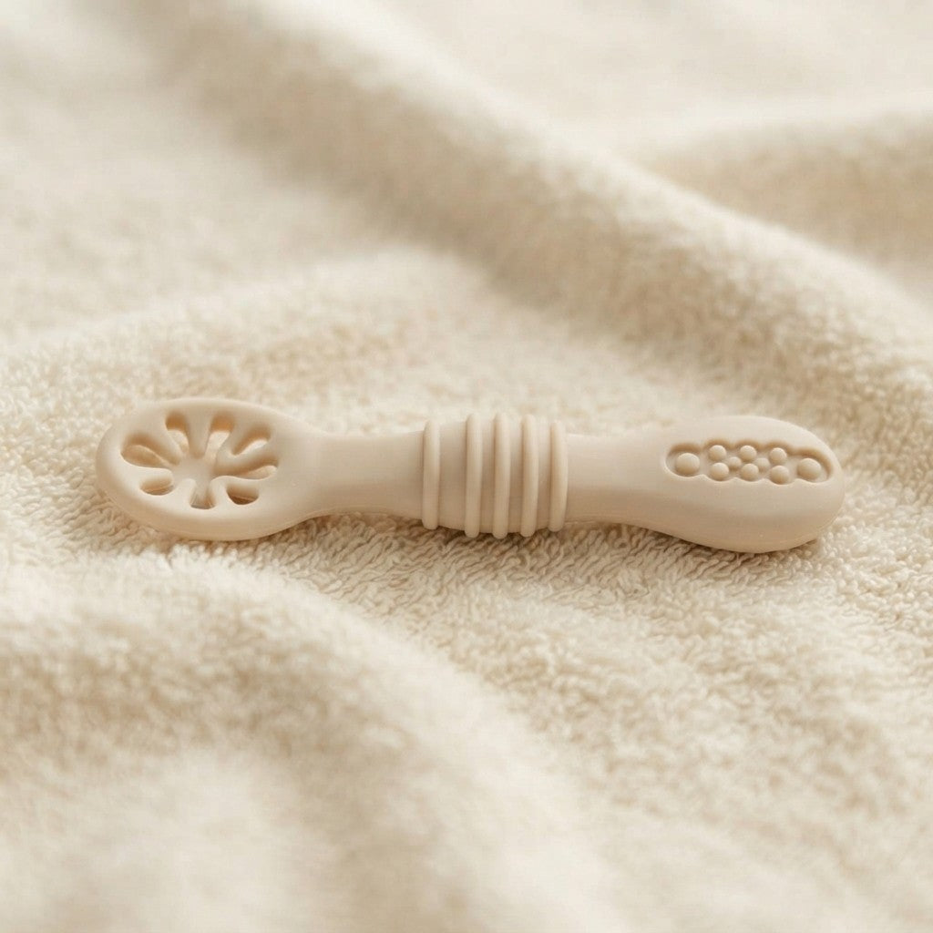 PandaEar Silicone Baby Feeding Spoon